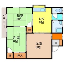 高田駅 徒歩30分 2階の物件間取画像